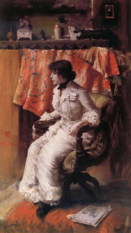 William Merritt Chase In the  Studio